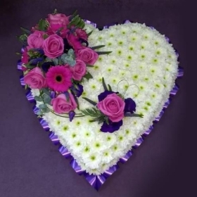 Classic Heart Pink and Purple