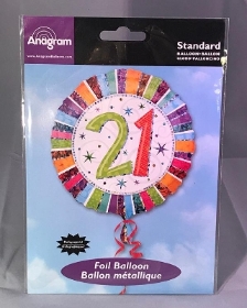 21st Helium Balloon