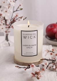 Cherry Blossom and Plum Luxury Candle