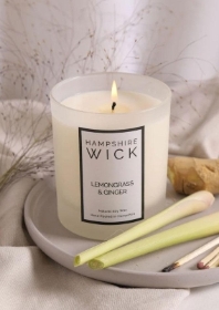 Lemongrass and Ginger Luxury Candle